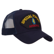 Special Forces Airborne Patched Mesh Cap