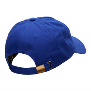 The Trojan Helmet Embroidered Washed Cap