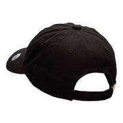 The Trojan Helmet Embroidered Washed Cap