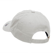 The Trojan Helmet Embroidered Washed Cap