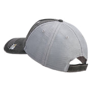 U.S. Army Veterinary Corps Embroidered Low Profile Special Cotton Mesh Cap - Black OSFM