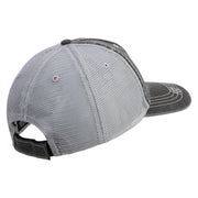 U.S. Army Veterinary Corps Embroidered Low Profile Special Cotton Mesh Cap - Black OSFM