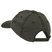 Fishing Bass Lure Embroidered Washed Cap