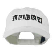 Lucky Embroidered Cap