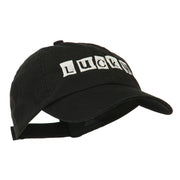 Lucky Embroidered Cap