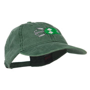 Fishing Bass Lure Embroidered Washed Cap