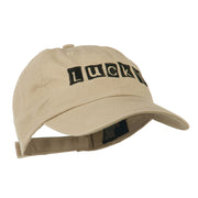 Lucky Embroidered Cap