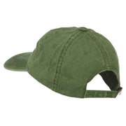 Fishing Bass Lure Embroidered Washed Cap