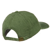 Fishing Bass Lure Embroidered Washed Cap