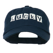 Lucky Embroidered Cap