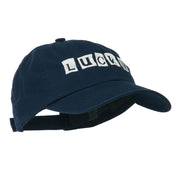 Lucky Embroidered Cap