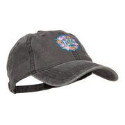 LUAU Hawaiian Patched Washed Cap