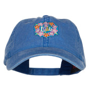 LUAU Hawaiian Patched Washed Cap