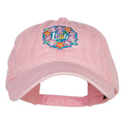 LUAU Hawaiian Patched Washed Cap