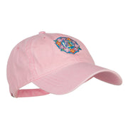 LUAU Hawaiian Patched Washed Cap