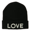 Love Embroidered Long Beanie