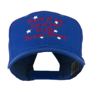 Loved One in Armed Forces Embroidered Cap