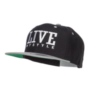 Live Mystyle Embroidered Two Tone Snapback