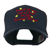 Loved One in Armed Forces Embroidered Cap