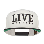 Live Mystyle Embroidered Two Tone Snapback