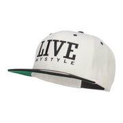 Live Mystyle Embroidered Two Tone Snapback