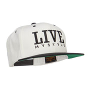 Live Mystyle Embroidered Two Tone Snapback