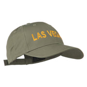 Las Vegas Embroidered Low Profile Cap