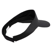 Box Turtle Embroidered Athletic Jersey Mesh Sports Visor - Black OSFM
