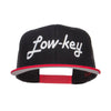 Low Key Embroidered Premium Mesh Snapback