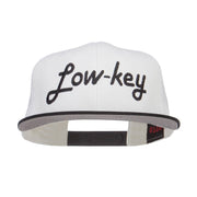 Low Key Embroidered Premium Mesh Snapback