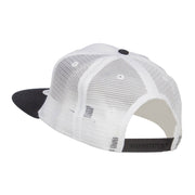 Low Key Embroidered Premium Mesh Snapback