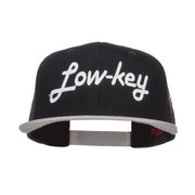 Low Key Embroidered Premium Mesh Snapback