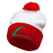 Ash Ketchum League Expo Embroidered Cuff Beanie