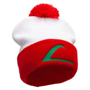 Ash Ketchum League Expo Embroidered Cuff Beanie