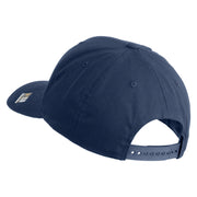 Veterinary Corps Embroidered Retro Cotton Blend Snapback Cap - Navy OSFM