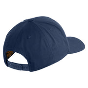 Veterinary Corps Embroidered Retro Cotton Blend Snapback Cap - Navy OSFM