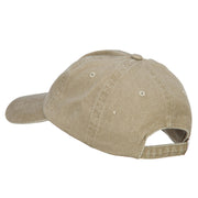 Labrador Retriever Head Embroidered Washed Cotton Twill Cap