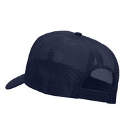 Flexing Embroidered Solid Cotton Prostyle Twill Mesh Cap