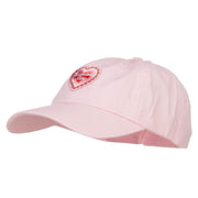 Valentine's Day Patched Low Cotton Cap