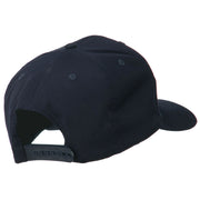 Jolly Roger Skull Military Patched Cap