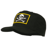 Jolly Roger Skull Military Patched Cap