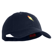 Tropical Lovebird Embroidered Deluxe Garment Washed Cotton Twill Cap - Navy OSFM