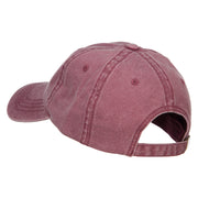 Beagle Embroidered Washed Cap