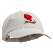 Argo Boat Embroidered Pigment Dyed Wash Cap - Putty OSFM