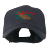 USA State Flower Maine Pine Cone and Tassel Embroidered Cap