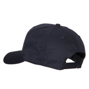 US Submarine Logo Embroidered Solid Cotton Pro Style Cap