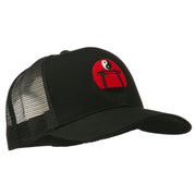 Martial Arts Yin and Yang Embroidered Mesh Cap