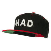 Mad Embroidered Two Tone Snapback Cap