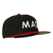 Mad Embroidered Two Tone Snapback Cap