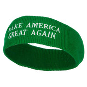 Make America Great Again Embroidered Head Band